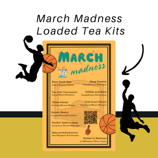 March Madness Tea Kit – 10 Sports-Inspired Energy Blends